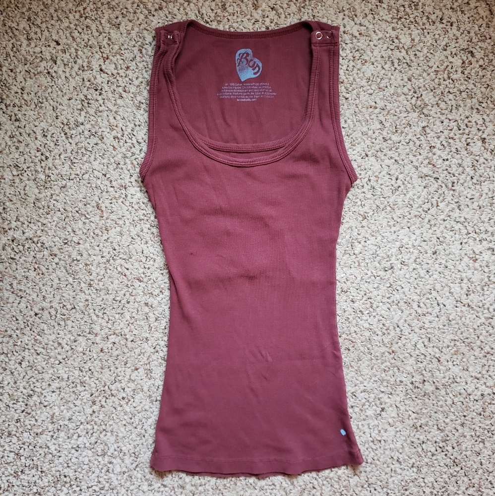 Bun Nursing Tank Top